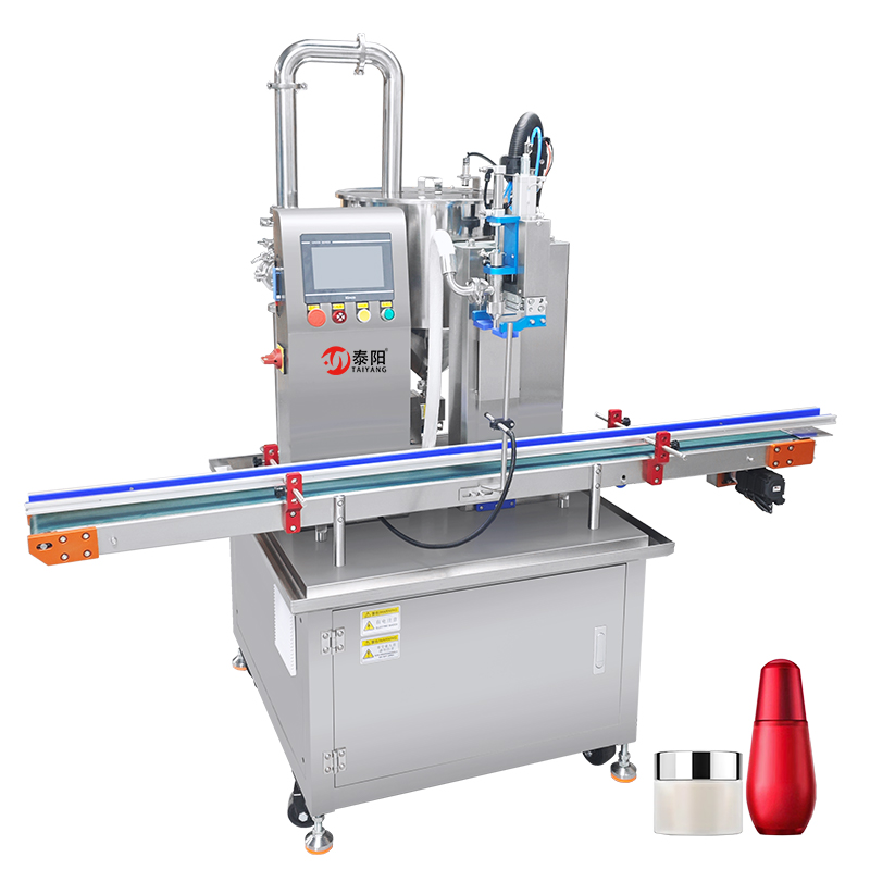 Liquid water emulsion cream filling machine