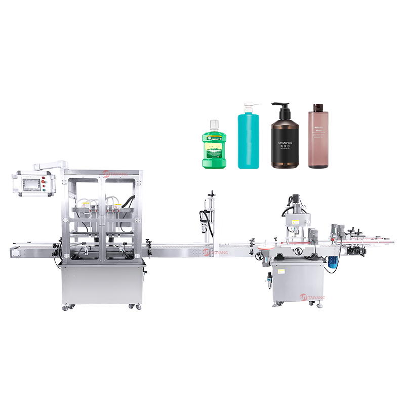 Six-head Liquid Filling and Capping Machine